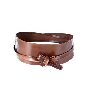 Rudsak leather wrap belt Brown